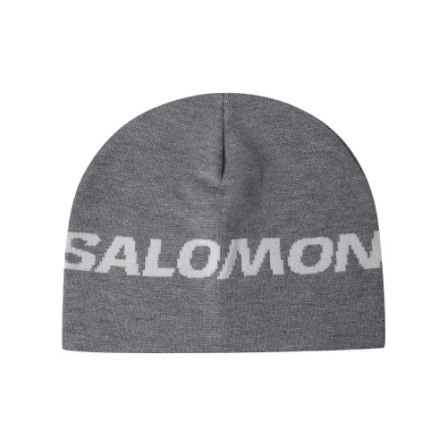 SALOMON Вискоза Шапки-бини Унисекс Серый