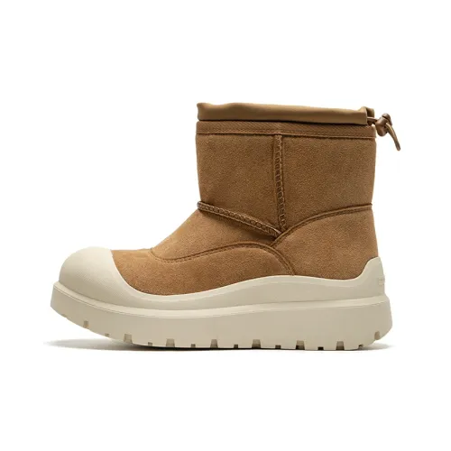 Mule Donkey Короткие сноубутсы унисекс белые желтые