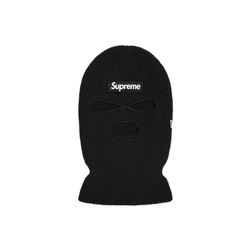 Supreme x New Era Акриловые Шапки и Кепки Унисекс Черный Розовый Коричневый Красный Синий