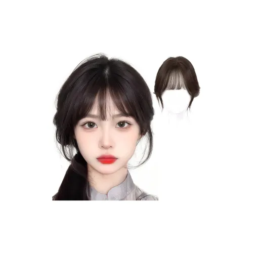 WANWANFENG Тонкие накладки для волос с челкой