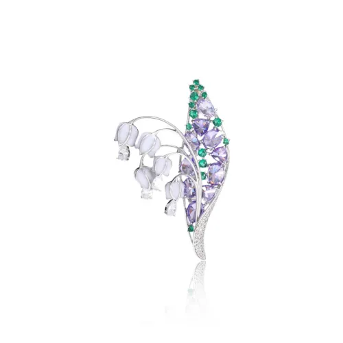 VAN GOGH Медные Броши Женские Фиолетовые