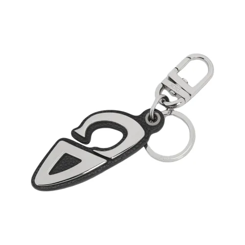 DIOR Латунь Коровья кожа Брелоки Унисекс Черный