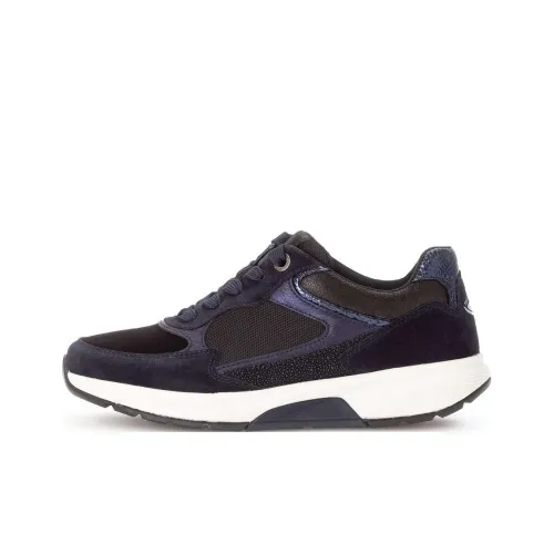 Gabor Rollingsoft Low Топ Повседневная обувь Женская Черная Синяя