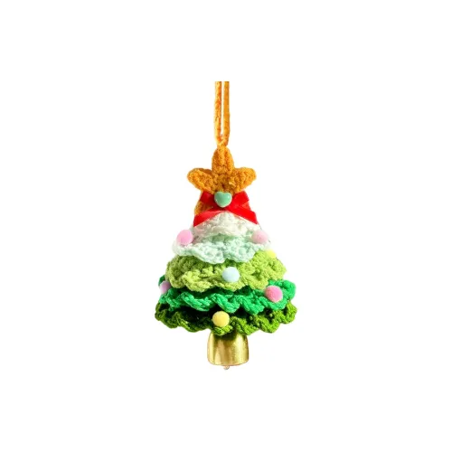 Dream Eater Cute Handmade Christmas Tree Bell Doll Plush Pendant 15cm Recommended Height