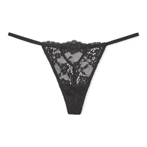 Victoria's Secret VICTORIA'S Secret 24 Big Show Коллекция DREAM Angels Стринг Женские 1 упаковка Черный