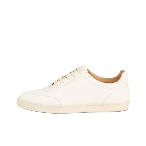 BRUNELLO CUCINELLI Низкие кроссовки для скейтбординга Мужские Экрю