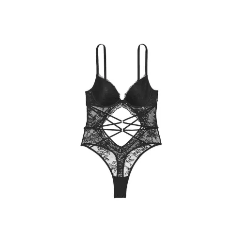 Victoria's Secret 24 Big Show Коллекция VERY Сексуальный Комбинезон Женские Черный