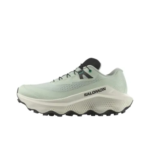 SALOMON Износостойкие Дышащие Поддерживающие Низкие Кеды для Бега Женские Зеленые