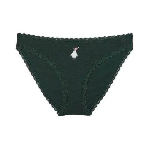 Victoria's Secret 24 BIG Show Коллекция THE LACIE Трусы Женские 1 Пачка Ink Green