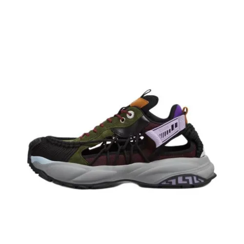 FANSIZHE Mercury M_VS_01 Низкий Топ Casual Мужской Черный Зеленый