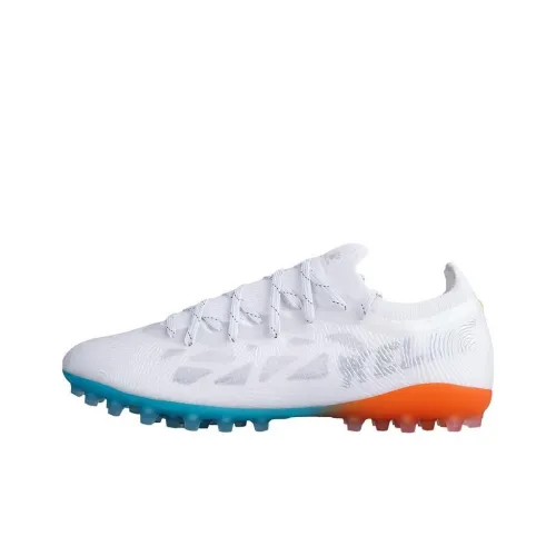 TLSS x KELME MG MULTI Ground Искусственный шип противоскользящий устойчивый к истиранию футбольные бутсы мужской белый синий оранжевый