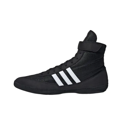 Adidas Slip-resistant Abrasion-resistant High Top Training Shoes Men's Black White Adidas Противоскользящие Износостойкие Высокие Кроссовки для тренировок Мужские Черно-белые