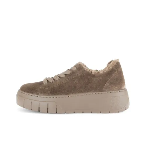 Gabor Модный Slip-Resistant Низкие Кроссовки для Скейтбординга Унисекс Коричневый