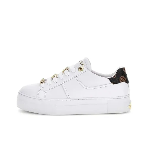 GUESS Низкие Кроссовки для скейтбординга Женские Белые