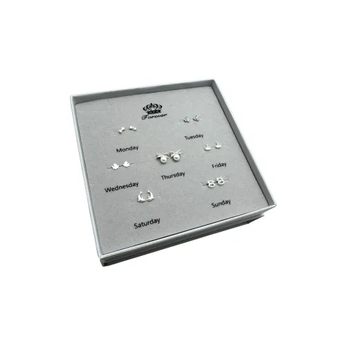 ERXI Сплав 925 пробы стерлинговое серебро серьги-гвоздики женские