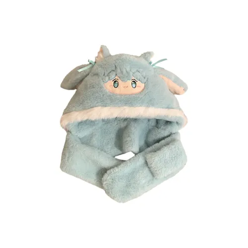 JONNY MOORE Акриловые капюшоны и плюшевые шапки унисекс