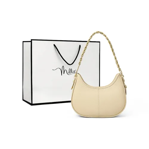 MILLIE'S Сумка из коровьей кожи с синтетической кожей сумка через плечо седельная сумка стандартная женская бежевая