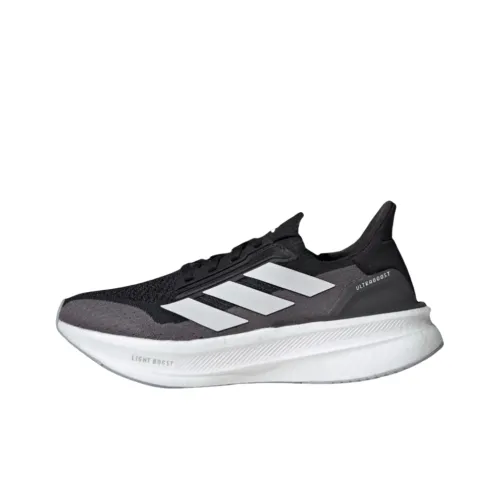Adidas ULTRABOOST 5X Амортизация и Дышащие Низкие Кроссовки для Бега Женские Основной Черный Облачный Белый