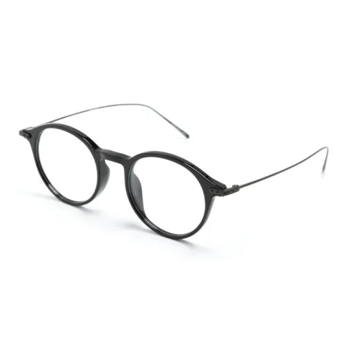 Linda Farrow Титан Ацетат Овал Оправы для очков Женские Черный