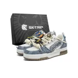 Джинсовый синий (Стиль застежки для обуви)