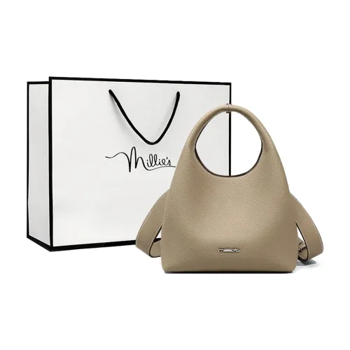 MILLIE'S Сумка из коровьей кожи с синтетической кожей сумка через плечо сумка через плечо сумка Mom стандартная женская слоновая серый