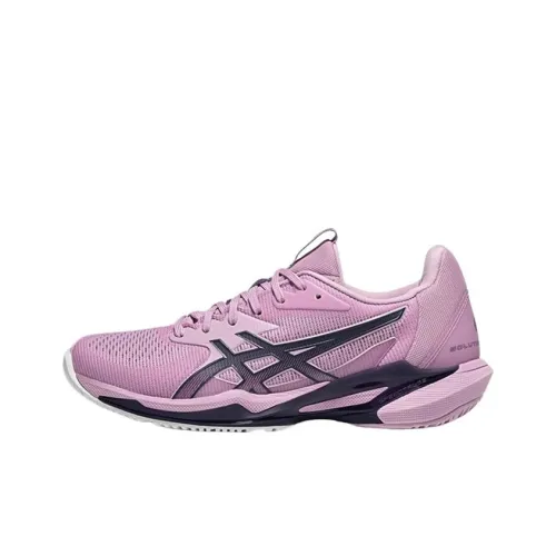 Asics Low Топ Теннисные Кроссовки Женские Фиолетовые Синие Серые