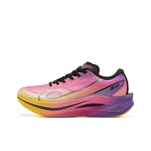 QIAODAN Strong Wind 3,0 PRO Беговые кроссовки Низкий Топ Scorching Pink Enchanted Purple Мужской