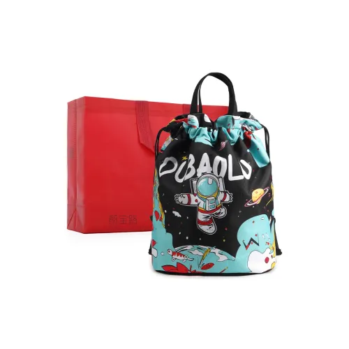 Dubaolu Ткань Сумка Рюкзак Стандартный Унисекс Черный