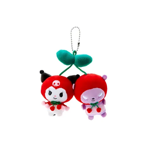 Sanrio Characters Kuromi Cherry Styling Dolls Plush Pendant 10 см Высота