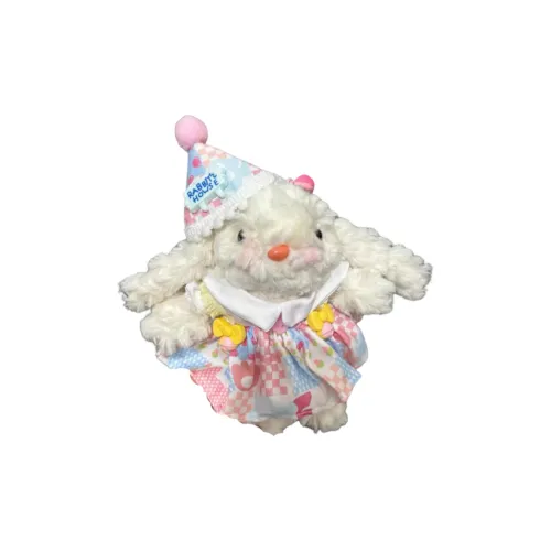 LEVENKENESS Милый кролик с нависающими ушами набор на День рождения кролик Boss кукла плюшевая подвеска 18 см в высоту