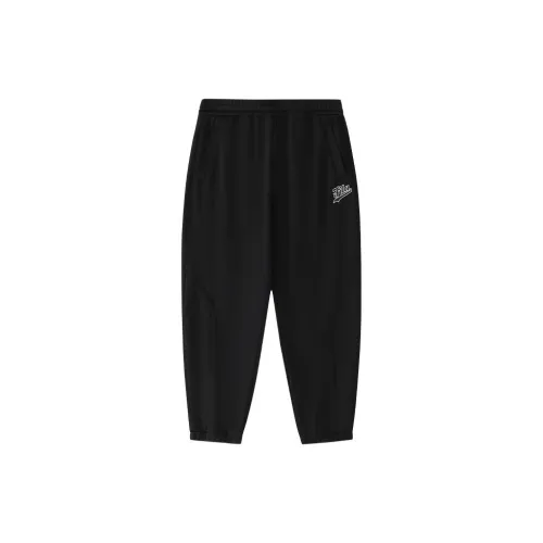 FILA FUSION Вязаные тренировочные брюки мужские глубокий черный