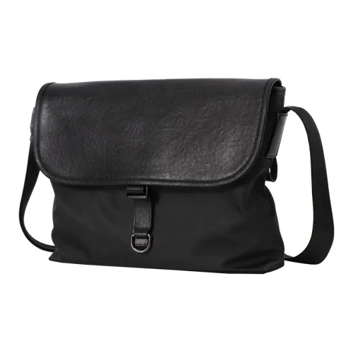 PABOJOE Сумка через плечо из нейлона мужская черная