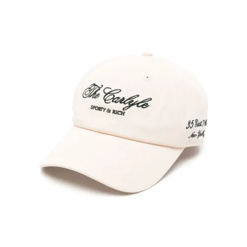 SPORTY & RICH Женские Бейсболки из хлопка