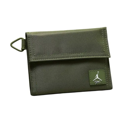 Jordan Flight Nylon Кошелек Мужской Светлый Оливковый