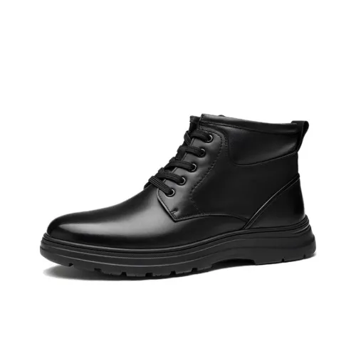SAINT ANGELO Короткий Мартин Boot 4CM Мужской Черный