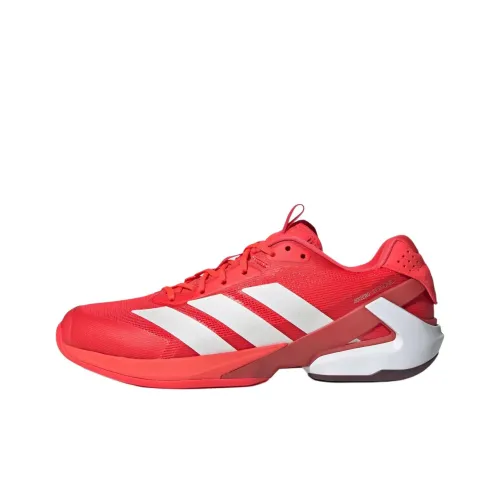 Adidas Adizero Ubersonic 5 Теннисные Кроссовки Низкие Красный Белый Мужской