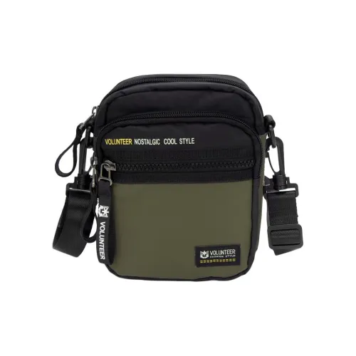 Volunteer Нейлон с Оксфорд Сумка через плечо Стандартная Мужская Многоцветная