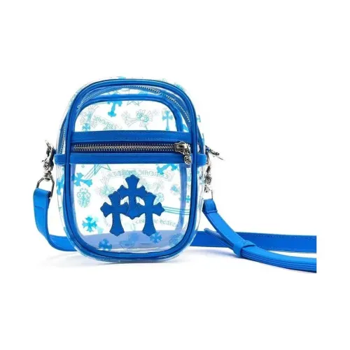 Chrome Hearts PVC Сумка через плечо Мужская Синяя
