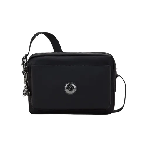 Kipling Переработанный полиамид Сумка через плечо Средняя Унисекс Черная