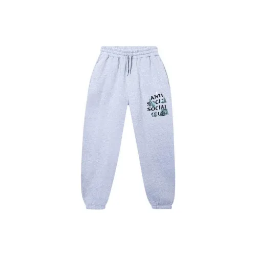 ANTI SOCIAL SOCIAL CLUB Вязаные спортивные штаны унисекс серые