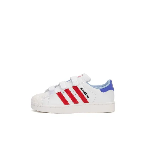 Adidas Originals Superstar 2 Anti KICK Амортизация Низкий Топ Детские Скейтбординг Белый Детский