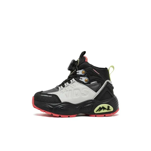 HOBIBEAR Термический Износостойкий Водонепроницаемый Высокий Топ Детские Баскетбольные Кроссовки Малыш