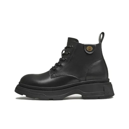 TATA Martin Boot Женские Черный Экрю