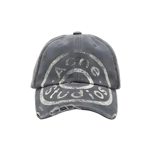 Acne Studios Хлопок Кепки Унисекс Черный