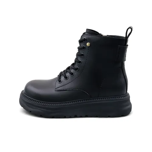 Safiya Короткий Мартин Boot Унисекс Черный