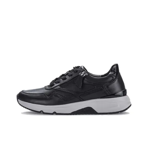 Gabor Slip-resistant Abrasion-resistant Low Top Casual Shoes Unisex Black Габор Противоскользящий Устойчивый к истиранию Низкий Топ Повседневная Обувь Унисекс Черный