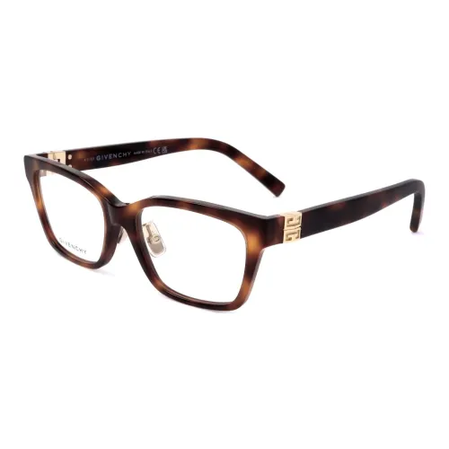 Givenchy Пластик Квадратные Оправы для очков Женские Коричневый
