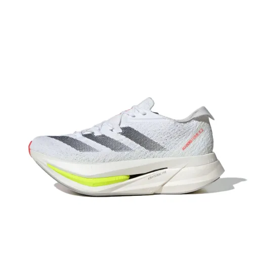 Adidas Adizero Prime X 2,0 Амортизация Дышащий Легкий Низкий Топ Беговые кроссовки Унисекс Белый