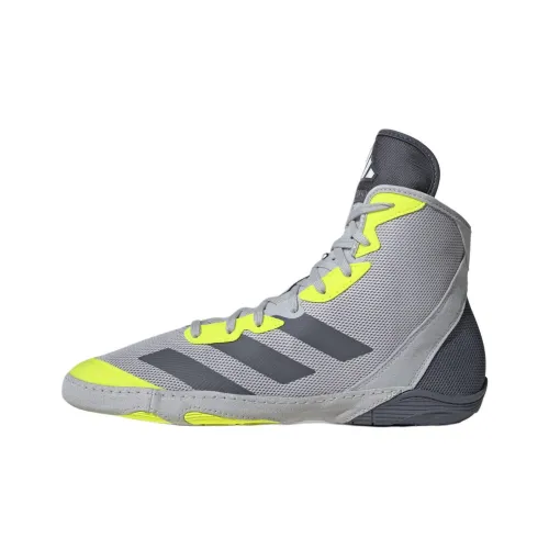 Adidas Легкие и Износостойкие Высокие Кроссовки для Тренировок Мужские Серые