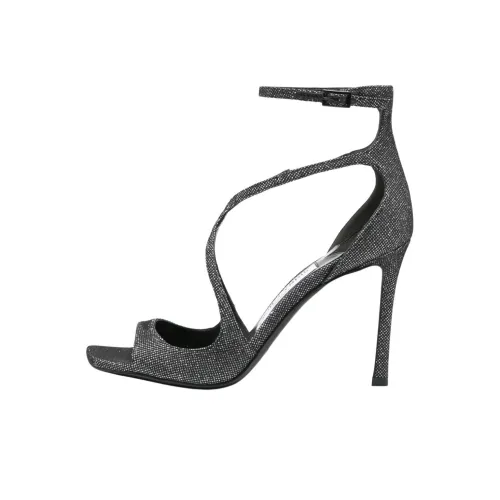 Jimmy Choo Azia One Sandals Strap 9,5cm Women's Gray Джимми Чу Азиа वन Сандалии Ремешок 9,5 см Женские Серый
